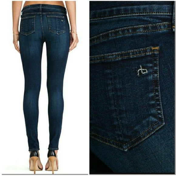Rag & Bone Skinny Woodford Stretch Jeans 26. B5 - Picture 3 of 8